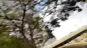 walking with collared girls in sao paulo center.