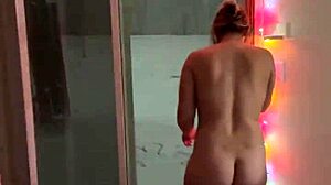 public pussy eating flashing in snow and lots of hot sex