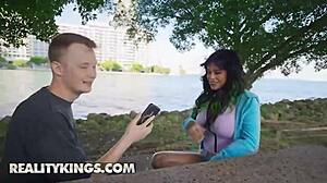 hey, this hot milf wife confesses she's obsessed with that influencer jimmy and wants to try his dick for real