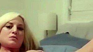 Bree brooks says, 'this buttplug and dildo feel amazing,' while masturbating to orgasm.