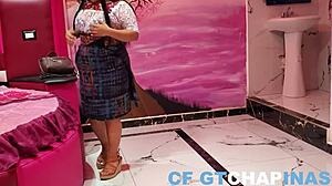 mujer de guatemala es enga�ada en chimaltenango y logre follarla se me subio y no la aguante p 1
