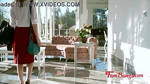 My wife's twist starts a threesome bliss with us