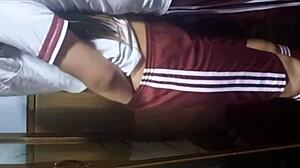 Popular Latina student gets tight pussy fucked in homemade video