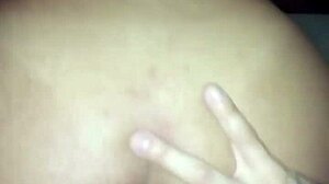 Watch this hot amateur girl sit on my dick and ride it hard.