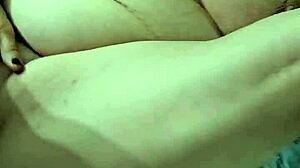 Fat cock stretches tight pussy in intense bbw fucking