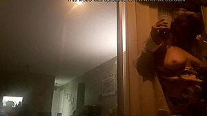 dulcemendra flashing boobs outside in pov voyeur style