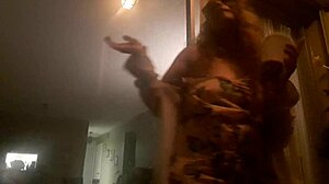 dulcemendra flashing boobs outside in pov voyeur style