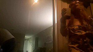 dulcemendra flashing boobs outside in pov voyeur style