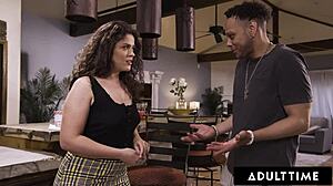 Adult time - desperate for dick victoria voxxx fucks her scrawny roommate so she can finally cum