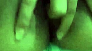 Latina invites playtime in homemade solo session