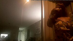 dulcemendra flashing boobs outside in pov voyeur style