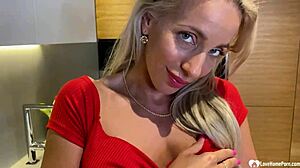 Smoking Blonde Milf Will Get You Hard