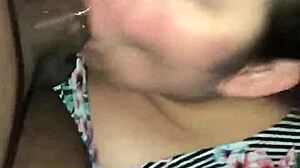 she really loves sucking that big cock