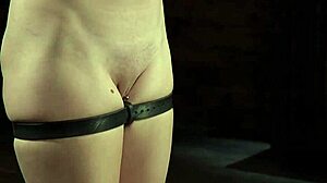 Strapped And Gagged Slave Gets Tormented