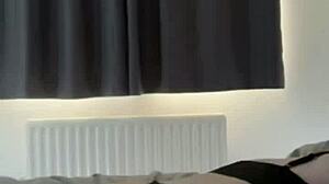 horny british slut performs solo masturbation show