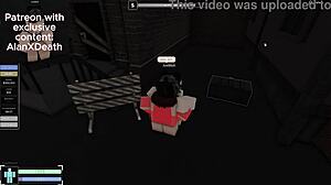 FOUND THIS PRECIOUS GIRL AND FUCKED HER WILD IN ROBLOX CRIMINALITY CONDO!!