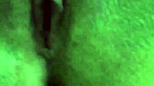 Latina invites playtime in homemade solo session