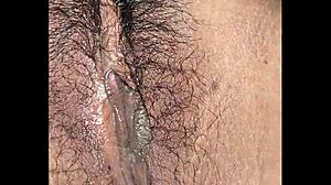 Masturbation Followed by Wet Pussy Intercourse and Creampie with Big Cock