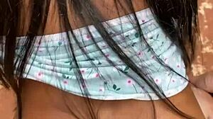 novinha metendo na favela atr�s do muro with sexy lingerie