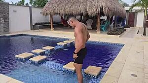 Outdoor sex with stranger on beach