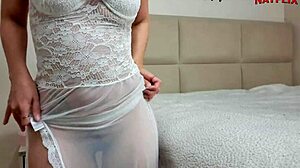 blonde brazilian twerks and shakes without panties