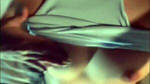 Hot Latina Masturbates Intensely Waiting For Roommate To Finish Her Off