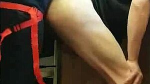 Pegging My Boyfriend's Ass In The Kitchen, Public Cornfield, And Bathroom With Ass To Mouth Part 10