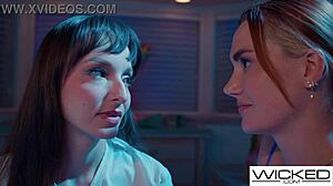 Lexi Luna explores fantasy with redhead in intimate encounter