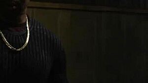 steaming threesome with inked brunette eating hot pussy