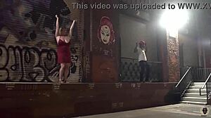 cameron skye gets hornier when rome major fucks her in public