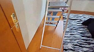 Latina Maid with Creamy Pussy Seduced by Massage