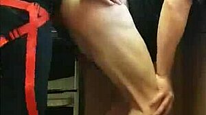 Pegging My Boyfriend's Ass In The Kitchen, Public Cornfield, And Bathroom With Ass To Mouth Part 10