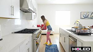 Babysitter Uses Butthole to Save Job