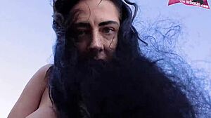 german amateur teen 18+ enjoys a casual outdoor adventure