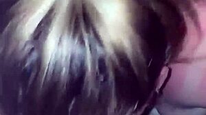 Feeling The Sunburn While Giving A Deepthroat Blowjob