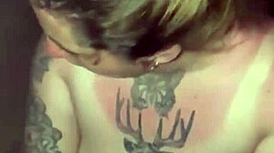 Feeling The Sunburn While Giving A Deepthroat Blowjob