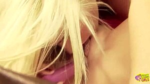 Two Lesbians Moan With Wet Pussies