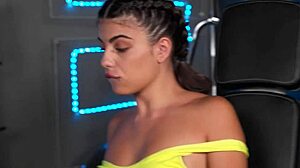 cute italian elena spano in hardcore ffm threesome with czech brunette lexi dona