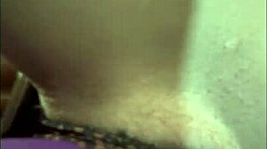 Hot Latina Masturbates Intensely Waiting For Roommate To Finish Her Off