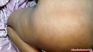 Amateur Indian Couple Enjoys Multiple Cumshots With Sexy Neighbour In Bedroom Doggystyle And Missionary Positions