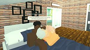 roblox whore, you getting throat fucked by bbc