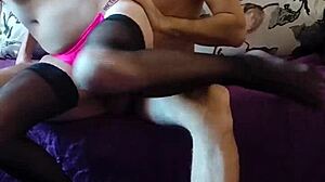 Elegant homemade video from a 38-year-old couple.