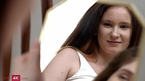 Hot Pearl and Milly enjoy anal sex with friend.