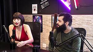 Melhores momentos da Lady Snow e Lord Kenobi no sensual cast - parte 5 watch on sheer red.