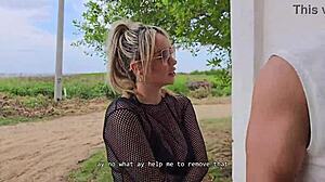 Outdoor sex with stranger on beach