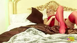 Two Lesbians Moan With Wet Pussies