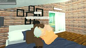 roblox whore, you getting throat fucked by bbc
