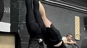 my usual crossfit workout routine.