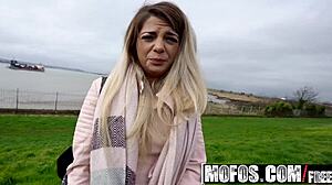 Mofos - Public Pick Ups - Student Sucks Cock for Tuition Starring Bella Scaris and Tony D Sergio