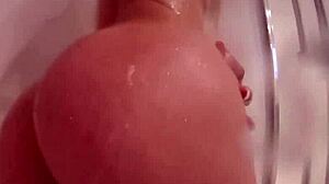 tiny babe elsa jean fingers her hairy region